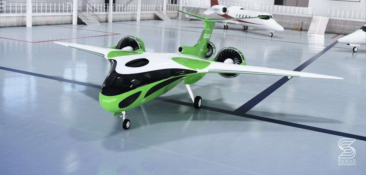 ARC Aerosystems e-Starling Jet passenger concept design aircraft ARC Aerosystems e-Starling Jet passenger concept design aircraft